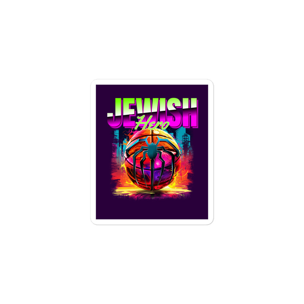 Jewish Hero | Kiss Cut Sticker Jouparty