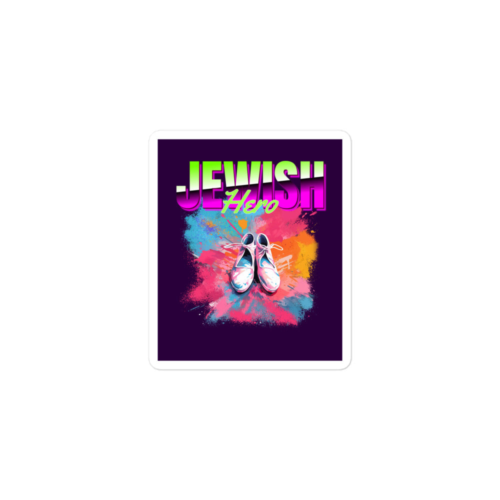 Jewish Hero | Kiss Cut Sticker Jouparty