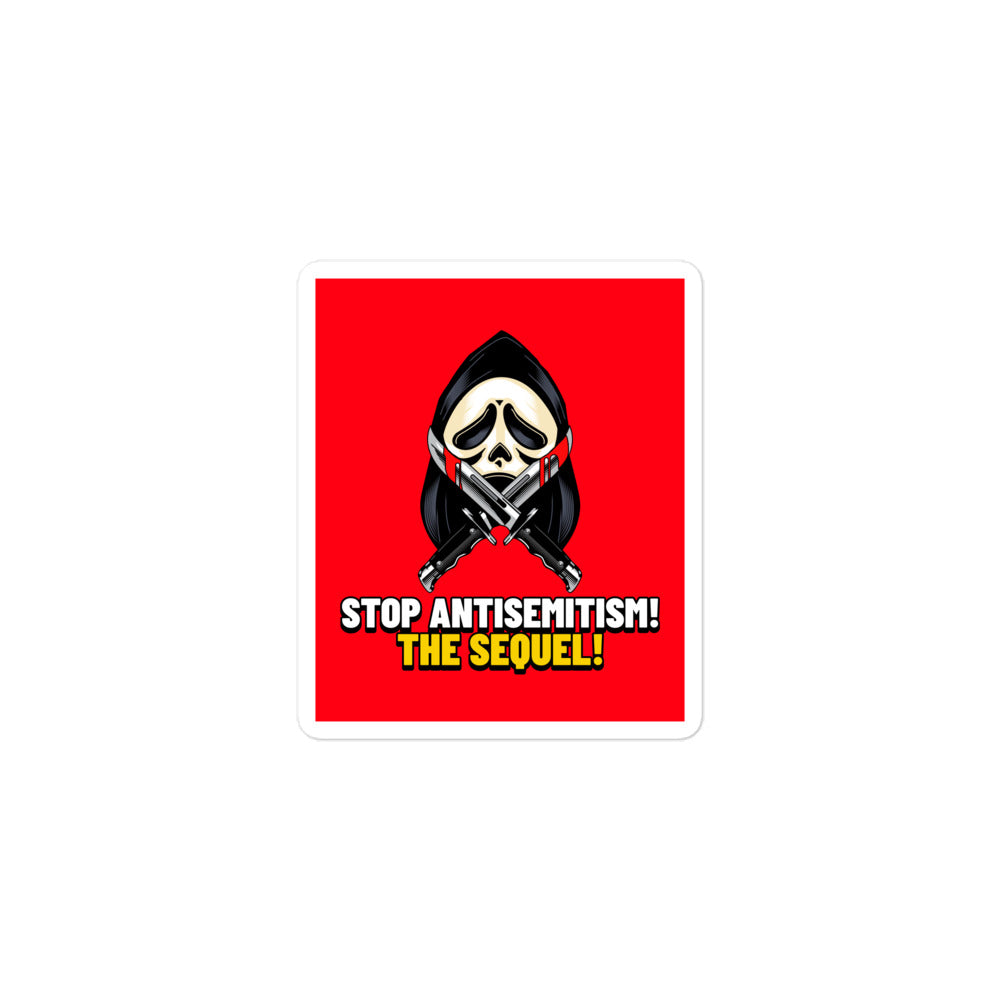 Horror Movie | Antisemitism | Kiss Cut Sticker Jouparty