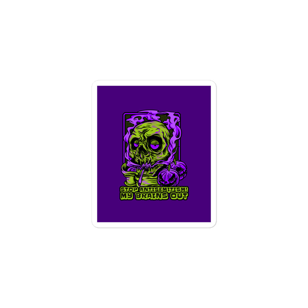 Horror Movie | Antisemitism | Kiss Cut Sticker Jouparty