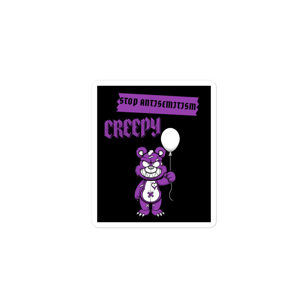 Horror Movie | Antisemitism | Kiss Cut Sticker Jouparty