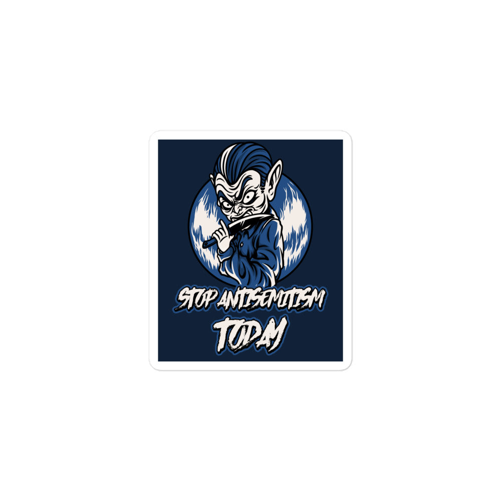 Horror Movie | Antisemitism | Kiss Cut Sticker Jouparty