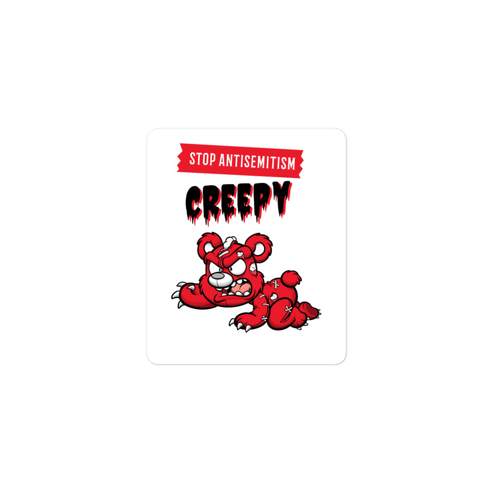 Horror Movie | Antisemitism | Kiss Cut Sticker Jouparty