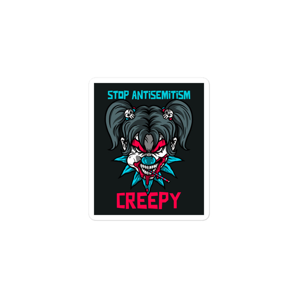 Horror Movie | Antisemitism | Kiss Cut Sticker Jouparty