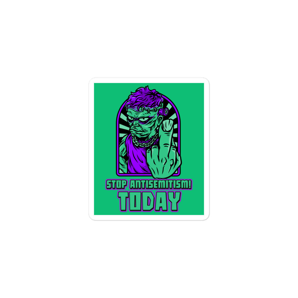 Horror Movie | Antisemitism | Kiss Cut Sticker Jouparty