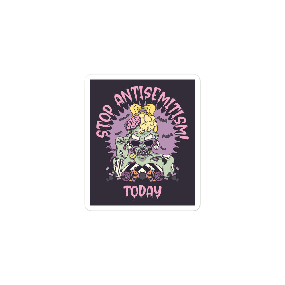 Horror Movie | Antisemitism | Kiss Cut Sticker Jouparty