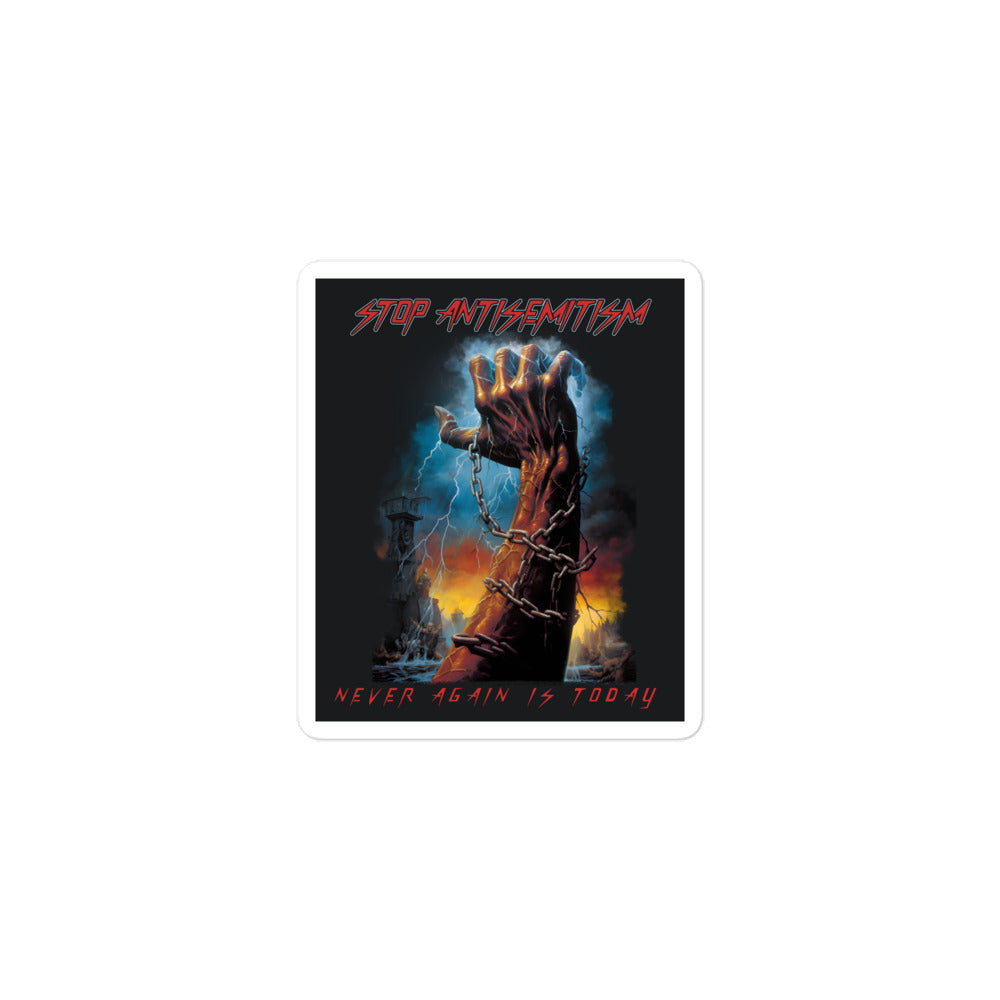 Horror Movie | Antisemitism | Kiss Cut Sticker