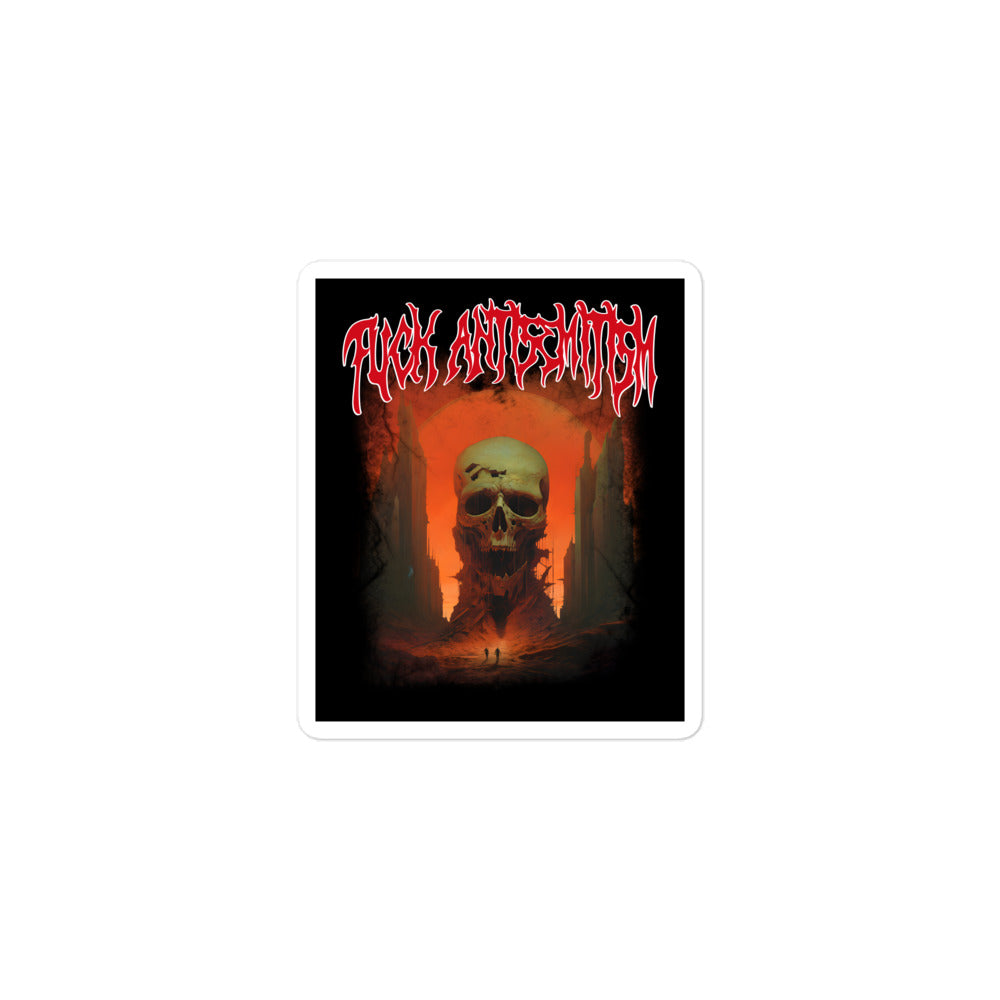 Horror Movie | Antisemitism | Kiss Cut Sticker Jouparty