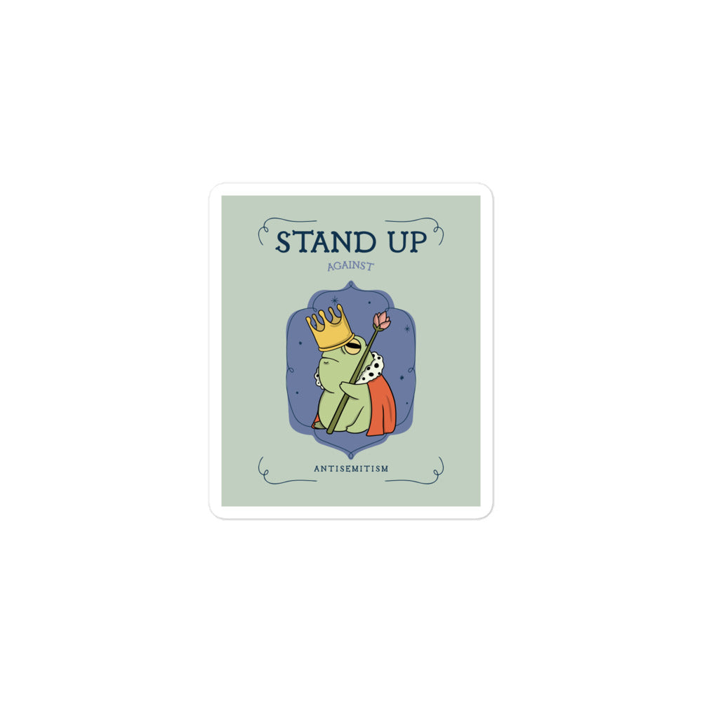 Cute Friend | Antisemitism | Kiss Cut Sticker Jouparty