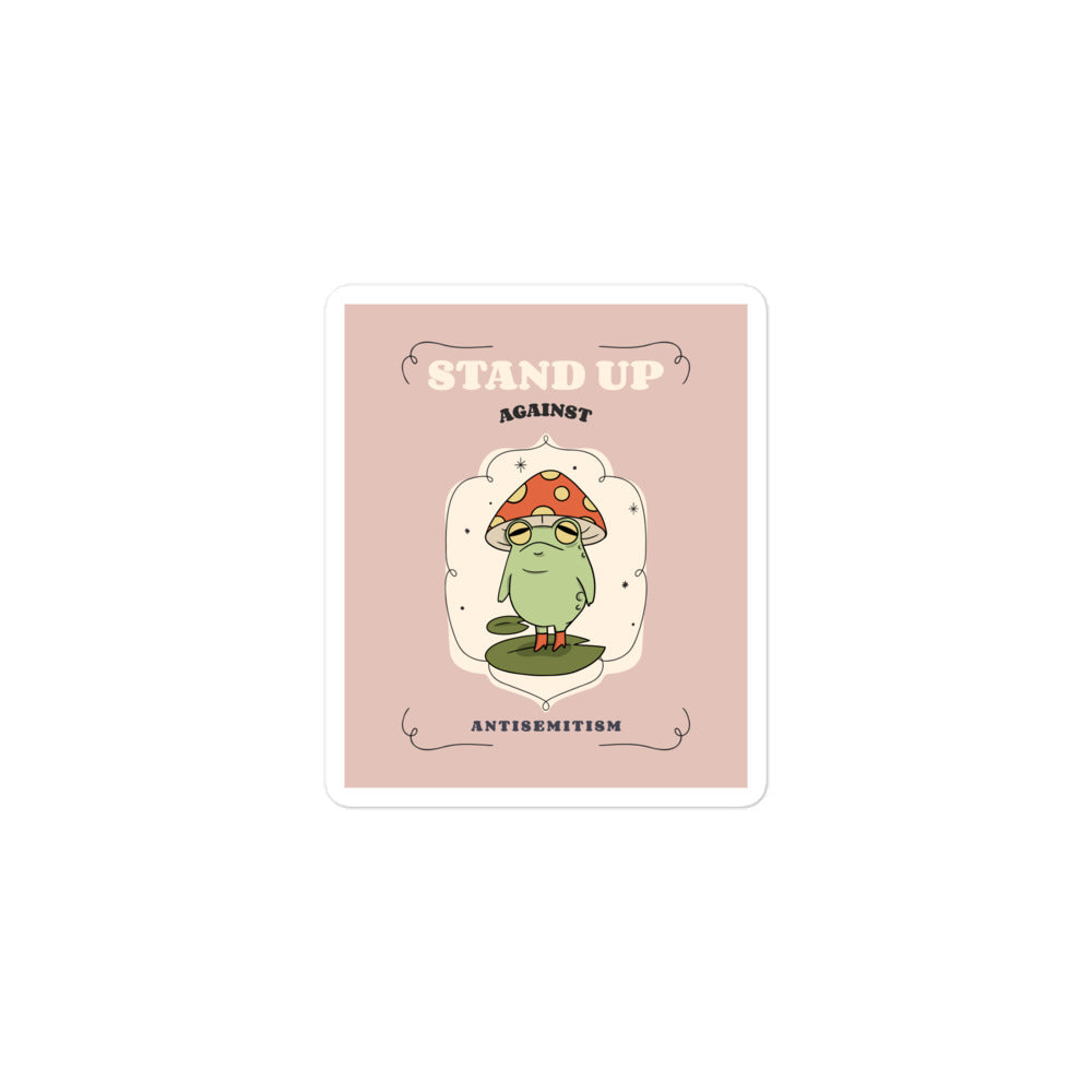 Cute Friend | Antisemitism | Kiss Cut Sticker Jouparty