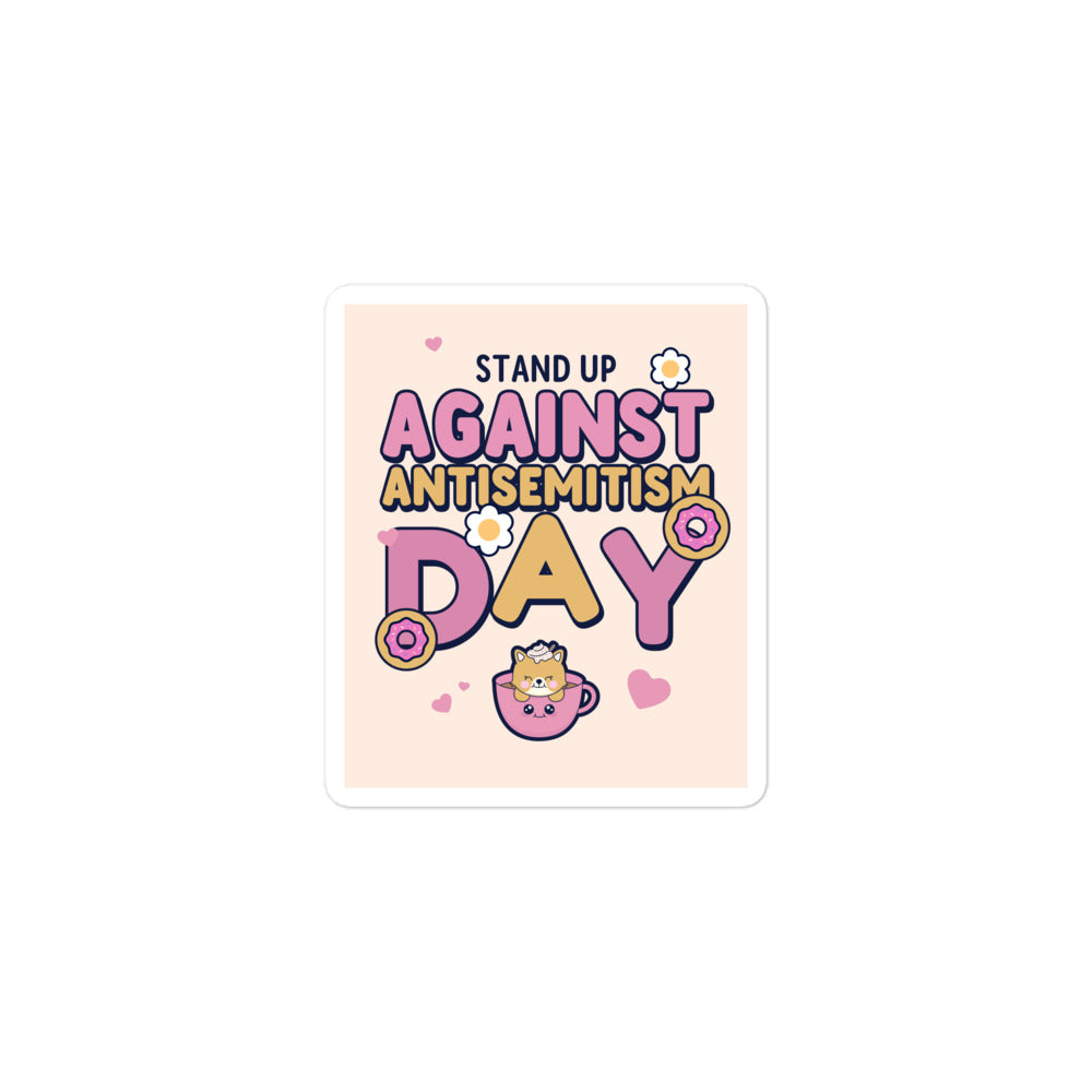 Cute Friend | Antisemitism | Kiss Cut Sticker Jouparty
