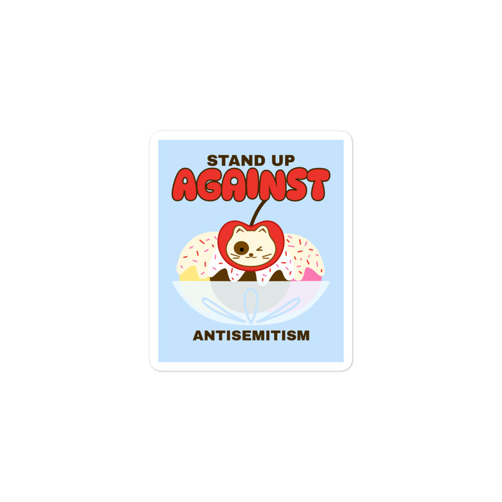 Cute Friend | Antisemitism | Kiss Cut Sticker