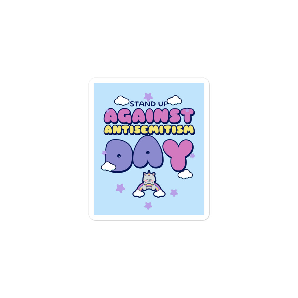 Cute Friend | Antisemitism | Kiss Cut Sticker Jouparty