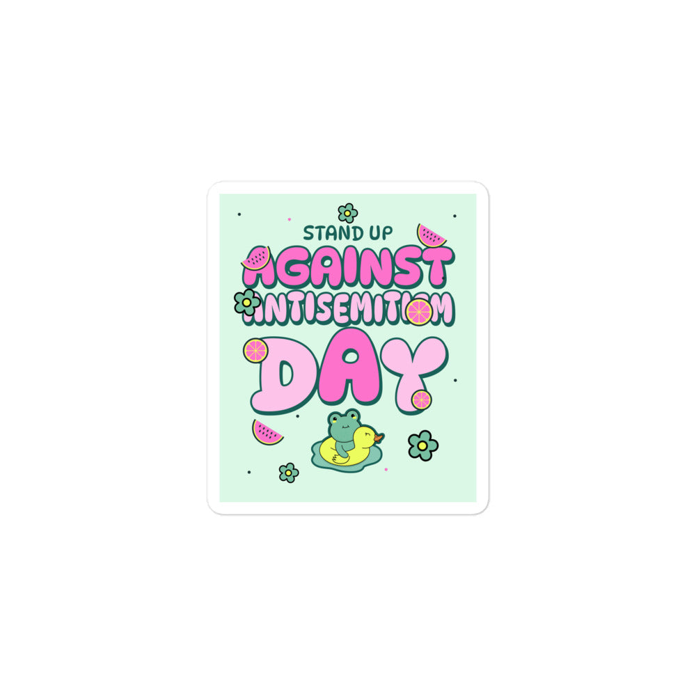 Cute Friend | Antisemitism | Kiss Cut Sticker Jouparty