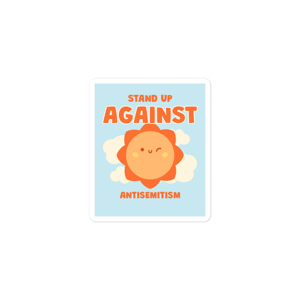 Cute Friend | Antisemitism | Kiss Cut Sticker Jouparty
