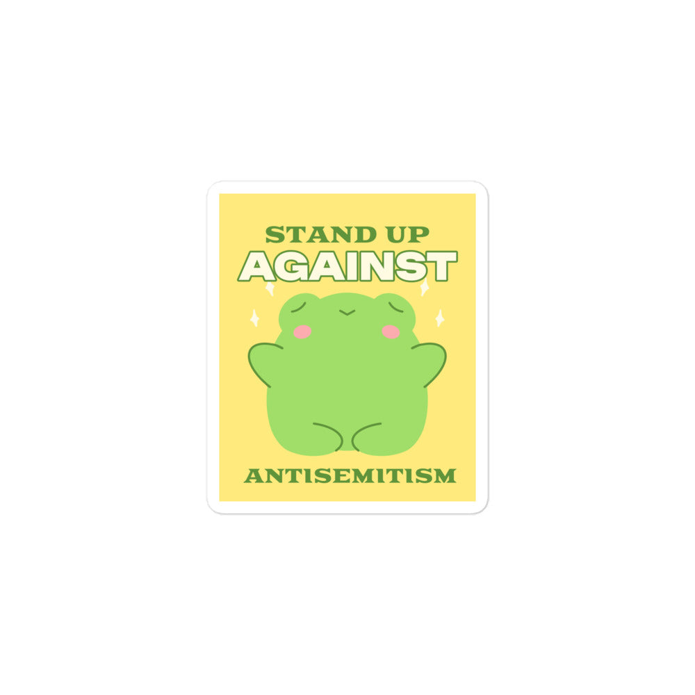 Cute Friend | Antisemitism | Kiss Cut Sticker Jouparty