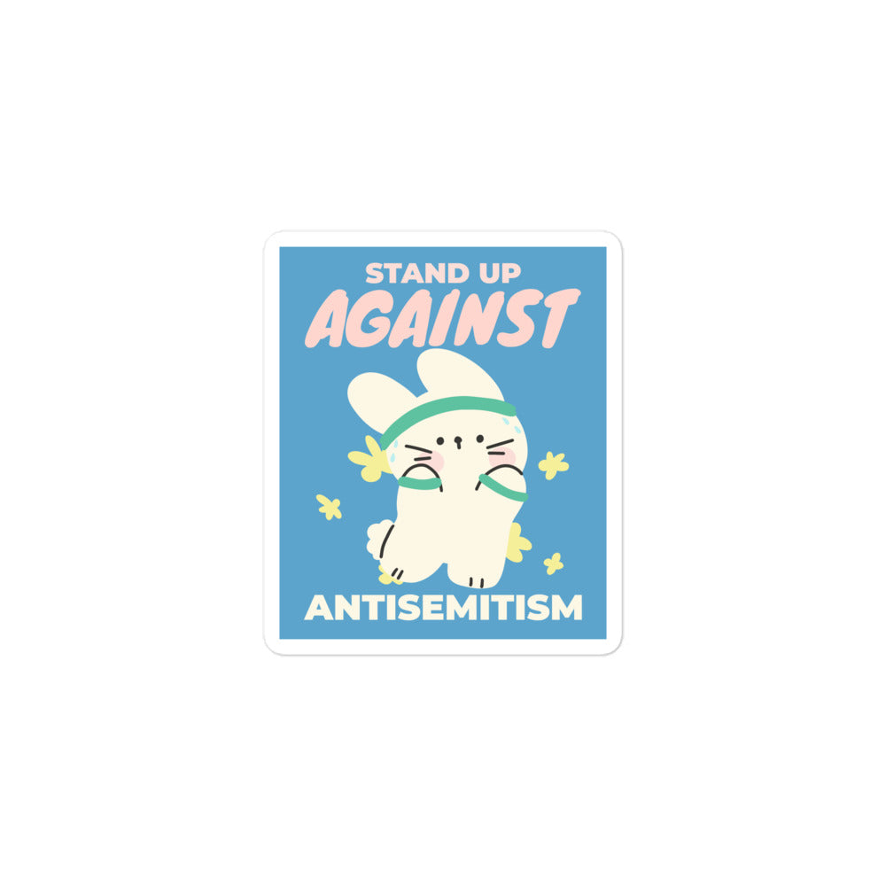 Cute Friend | Antisemitism | Kiss Cut Sticker Jouparty