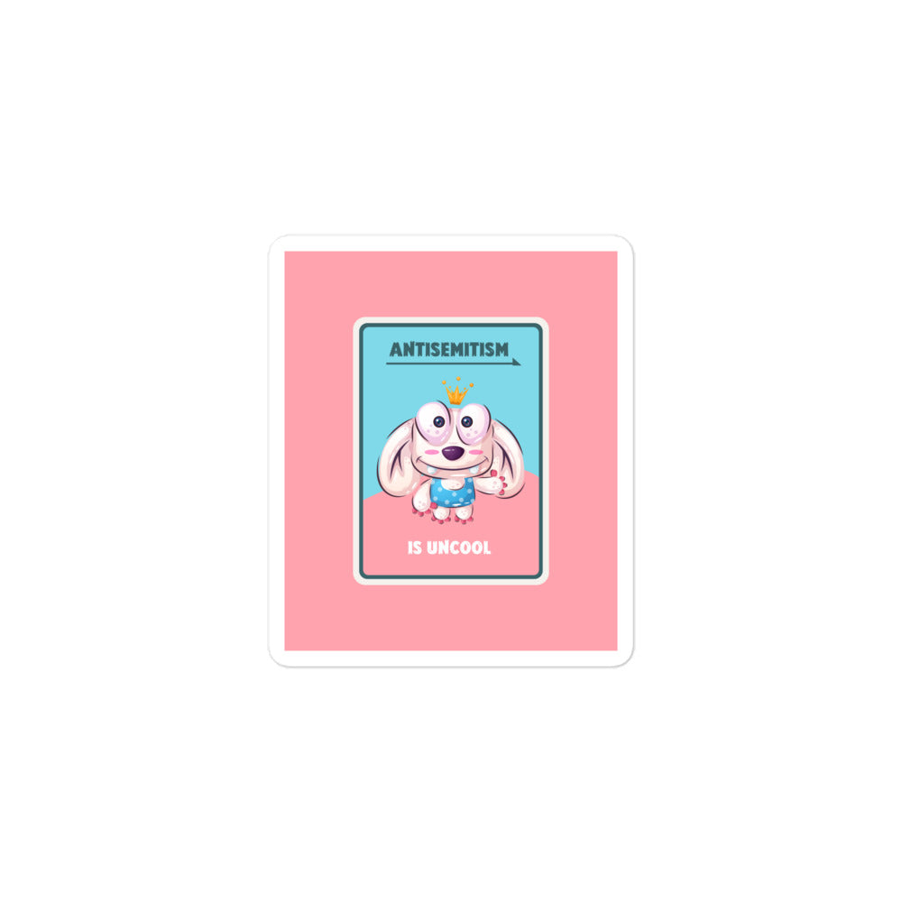 Cute Friend | Antisemitism | Kiss Cut Sticker Jouparty