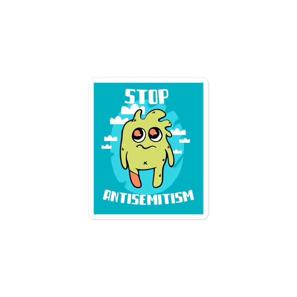 Cute Friend | Antisemitism | Kiss Cut Sticker Jouparty