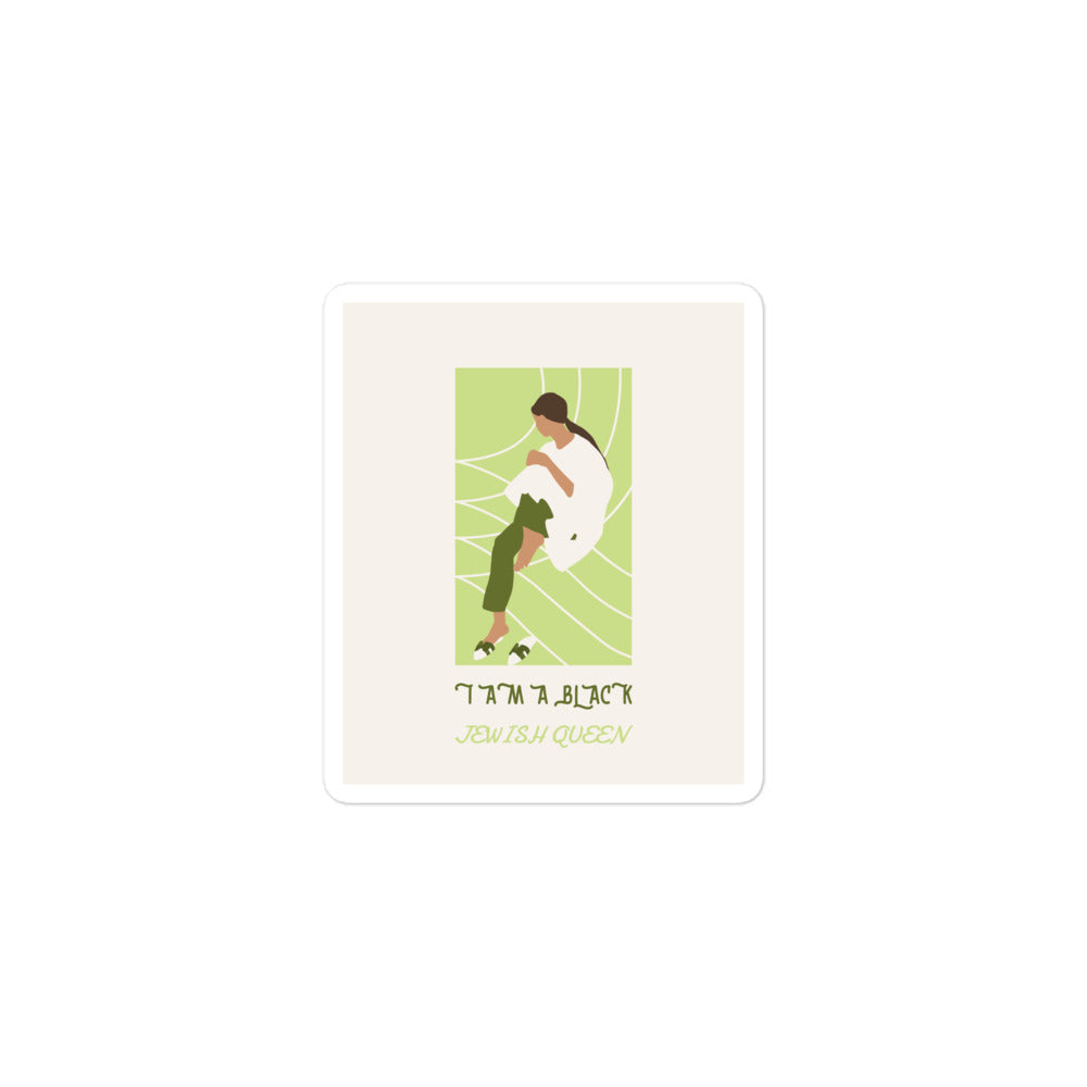 Black & Jewish Love | Kiss Cut Sticker