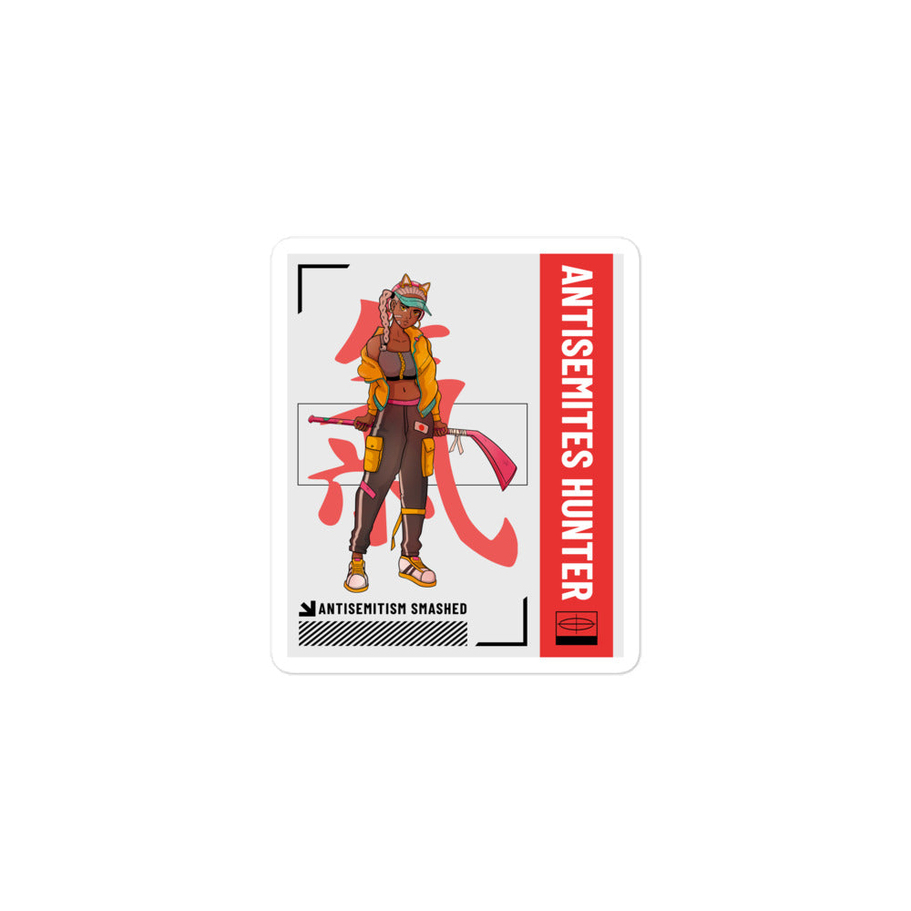 Antisemites Hunter | Kiss Cut Sticker Jouparty