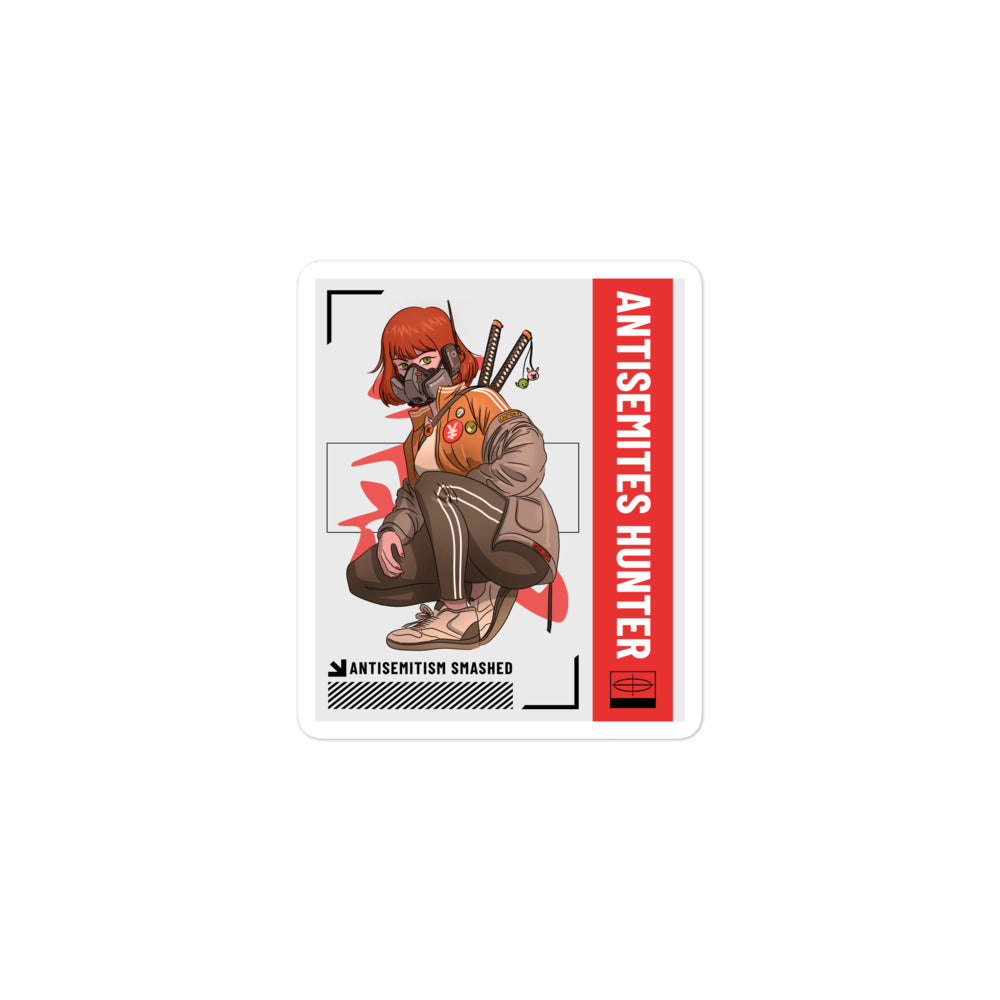 Antisemites Hunter | Kiss Cut Sticker Jouparty