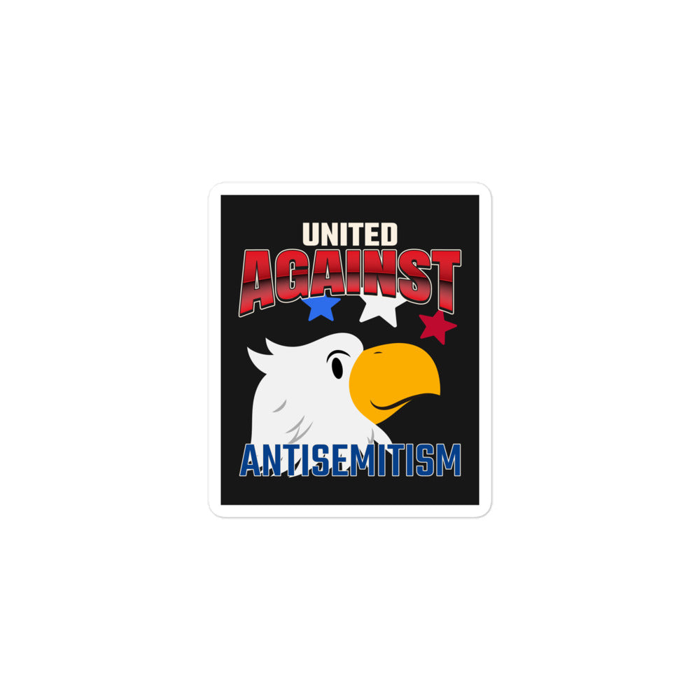 USA Edition | United Against Antisemitism | Kiss Cut Sticker Jouparty