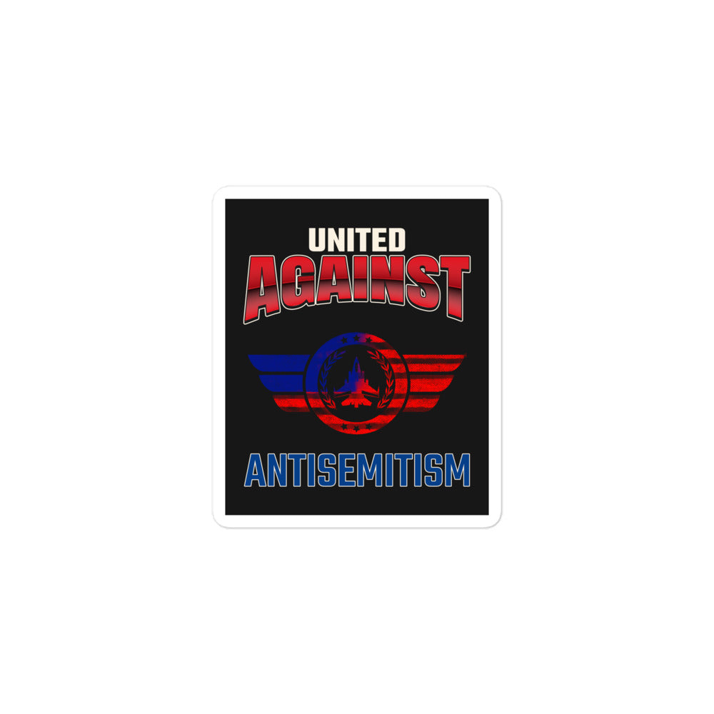 USA Edition | United Against Antisemitism | Kiss Cut Sticker Jouparty