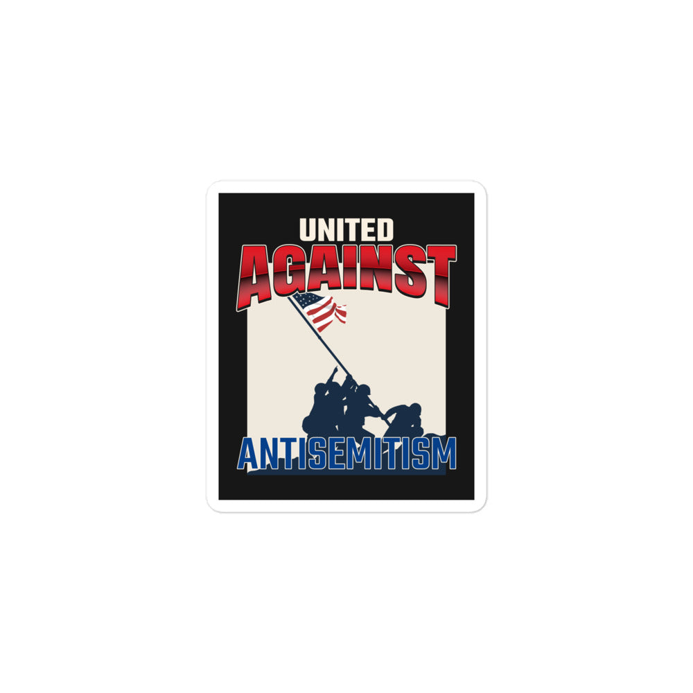 USA Edition | United Against Antisemitism | Kiss Cut Sticker Jouparty