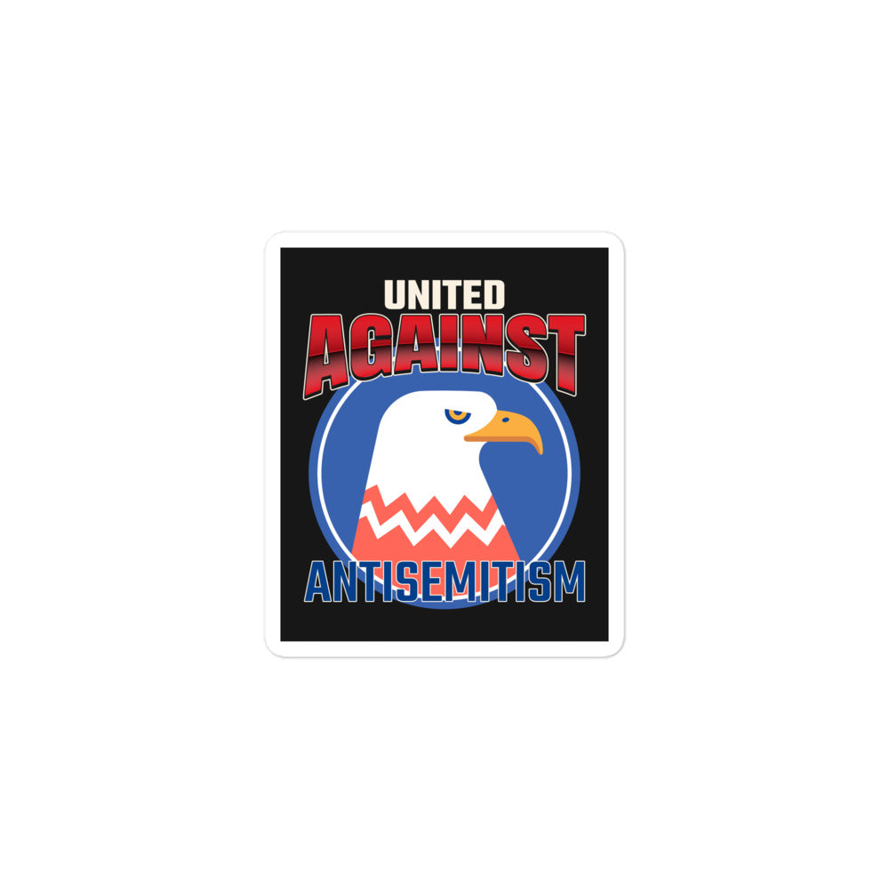 USA Edition | United Against Antisemitism | Kiss Cut Sticker Jouparty