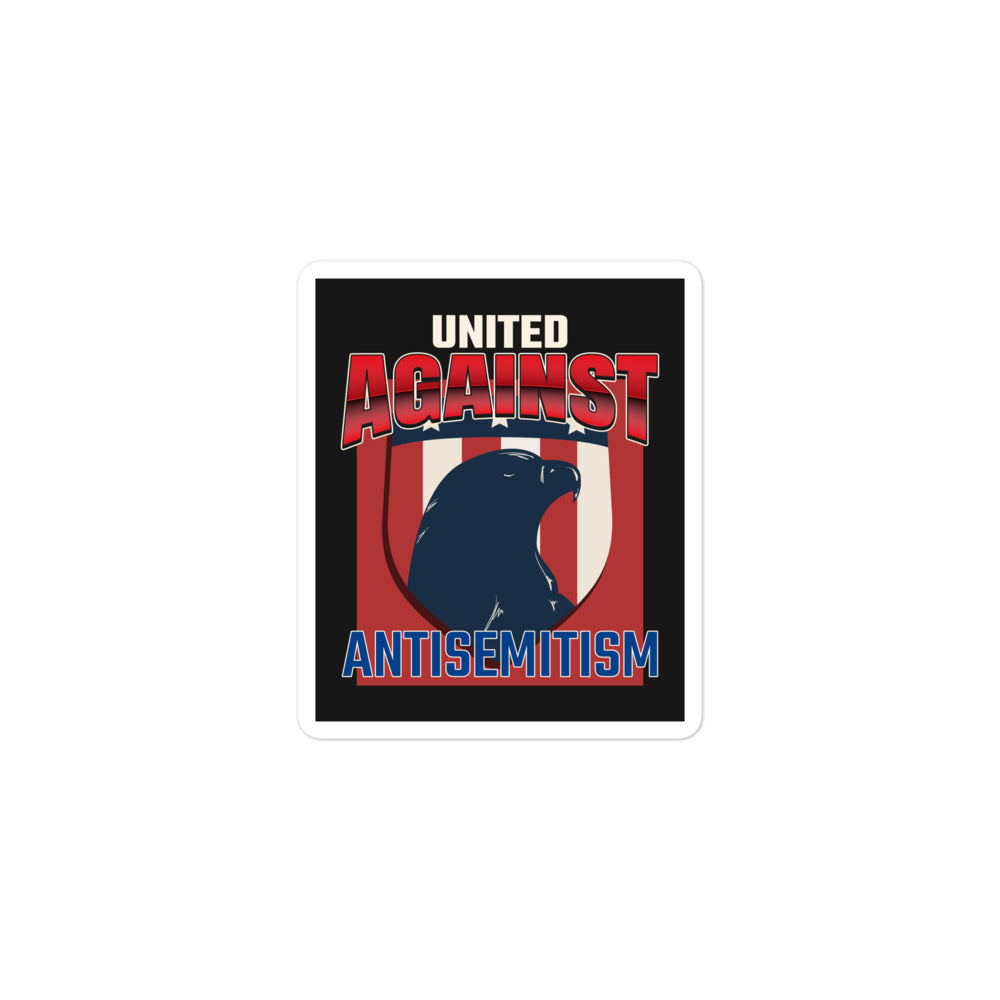 USA Edition | United Against Antisemitism | Kiss Cut Sticker Jouparty