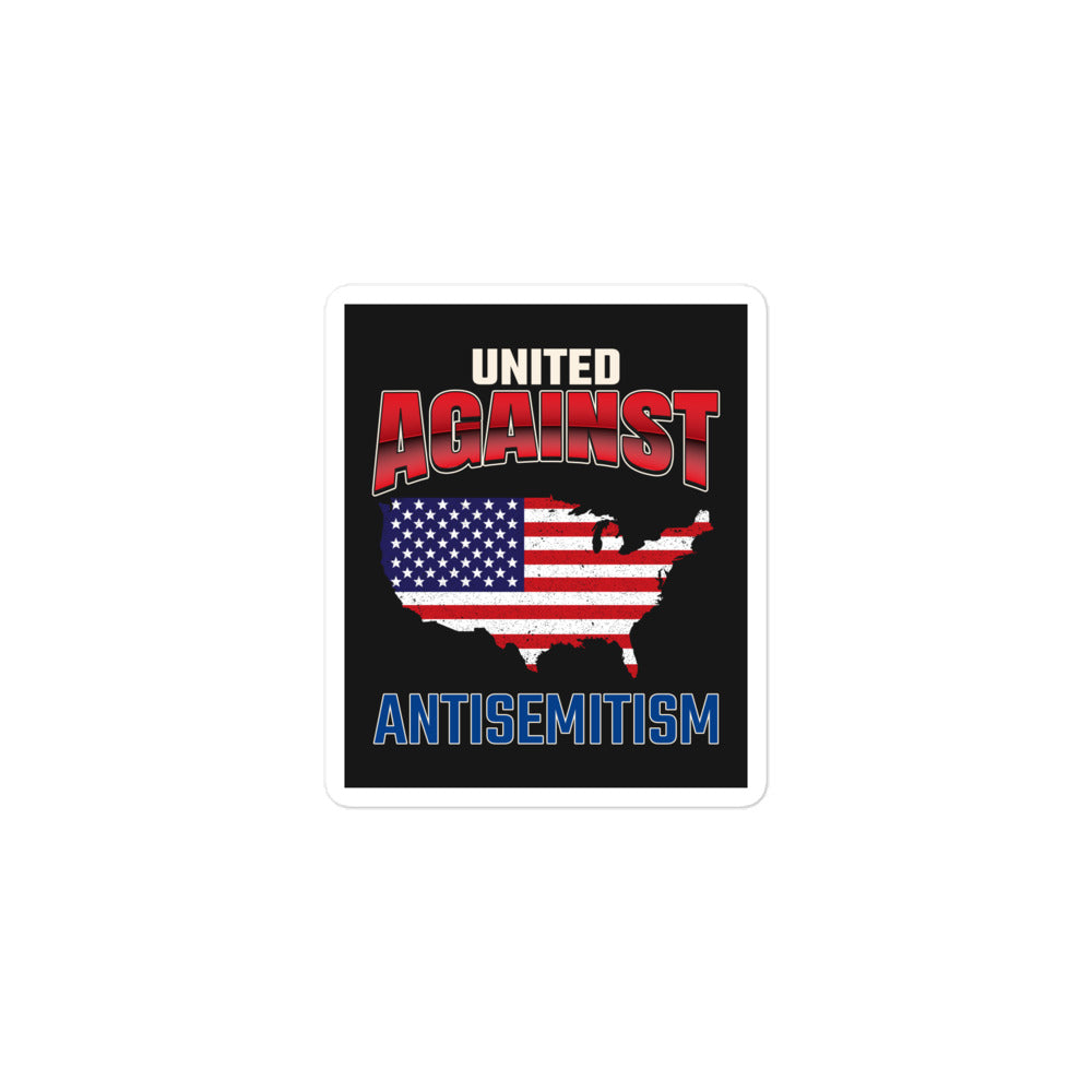 USA Edition | United Against Antisemitism | Kiss Cut Sticker