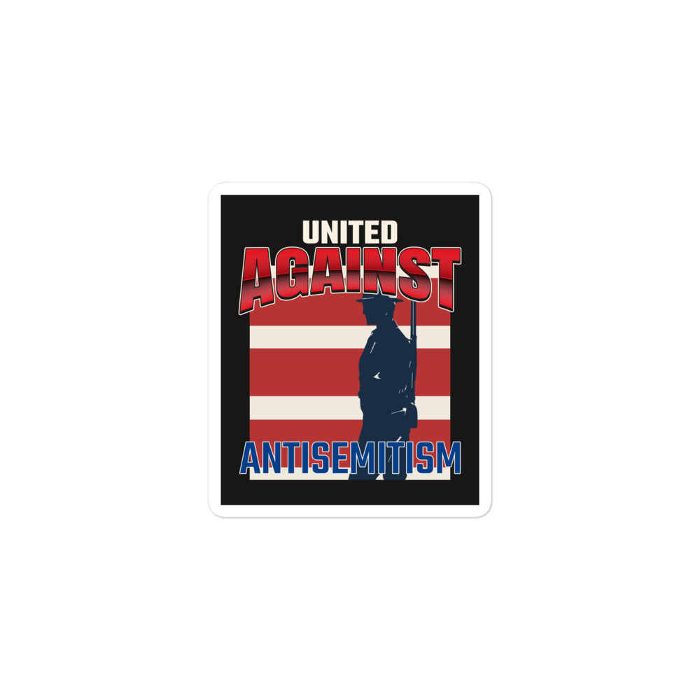 USA Edition | United Against Antisemitism | Kiss Cut Sticker Jouparty