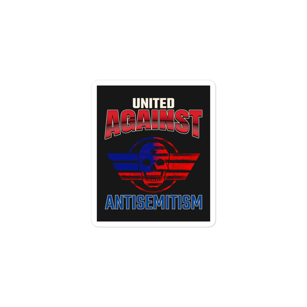 USA Edition | United Against Antisemitism | Kiss Cut Sticker Jouparty