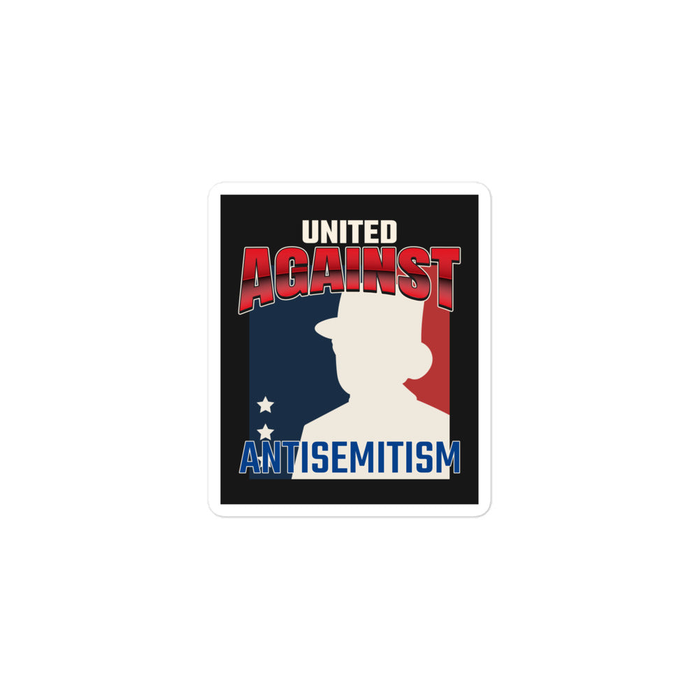 USA Edition | United Against Antisemitism | Kiss Cut Sticker