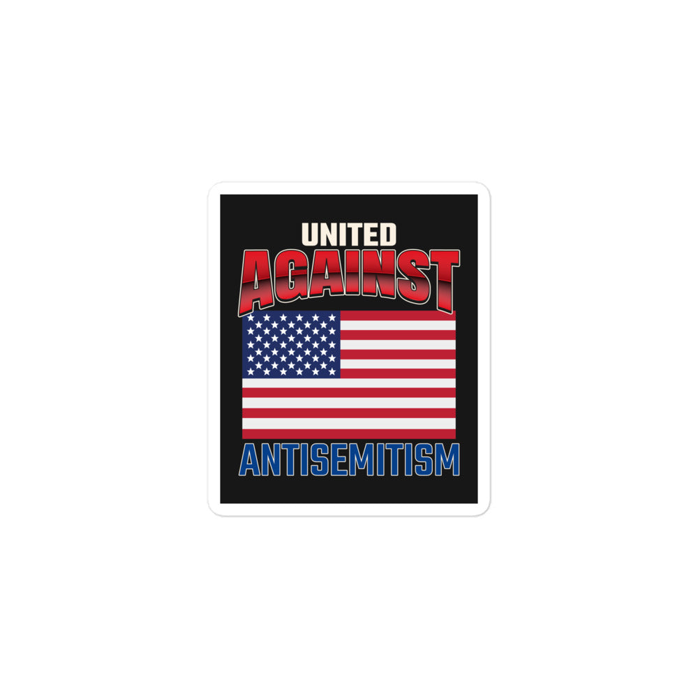 USA Edition | United Against Antisemitism | Kiss Cut Sticker