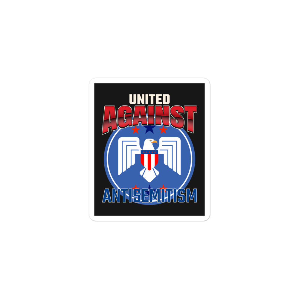 USA Edition | United Against Antisemitism | Kiss Cut Sticker Jouparty