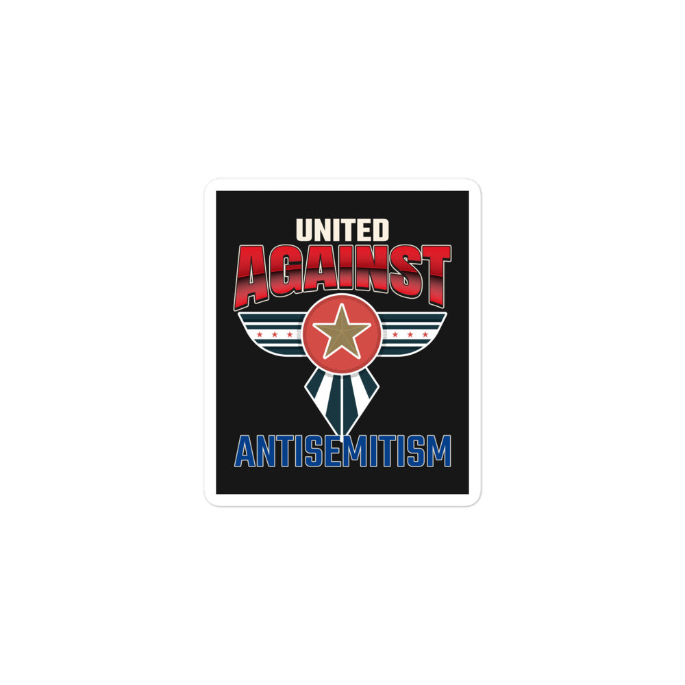 USA Edition | United Against Antisemitism | Kiss Cut Sticker Jouparty