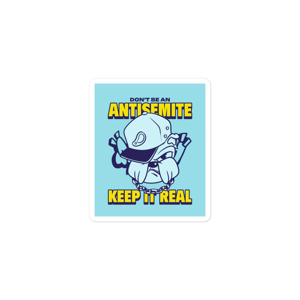 Streetart Graffiti Cartoon | Antisemitism | Kiss Cut Sticker Jouparty