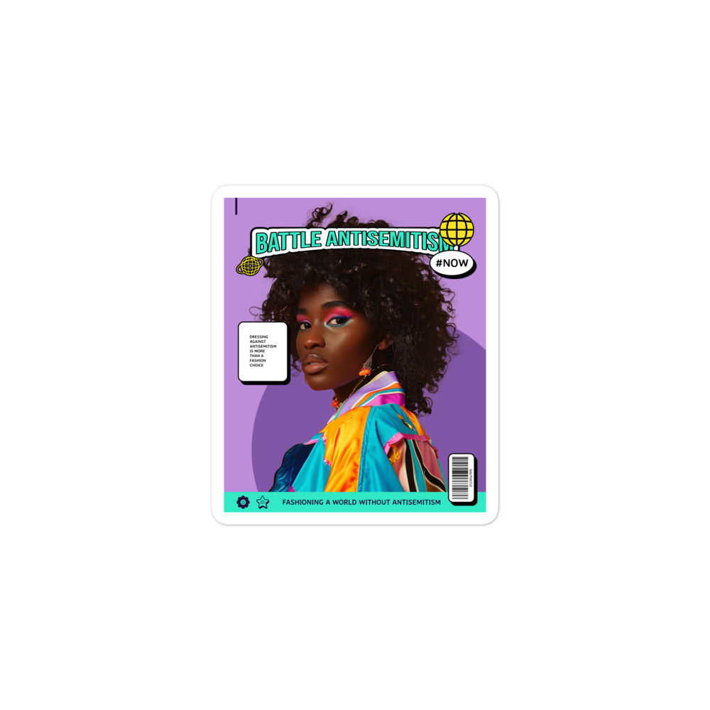80's Fashion Trend | Battle Antisemitism | Kiss Cut Sticker Jouparty