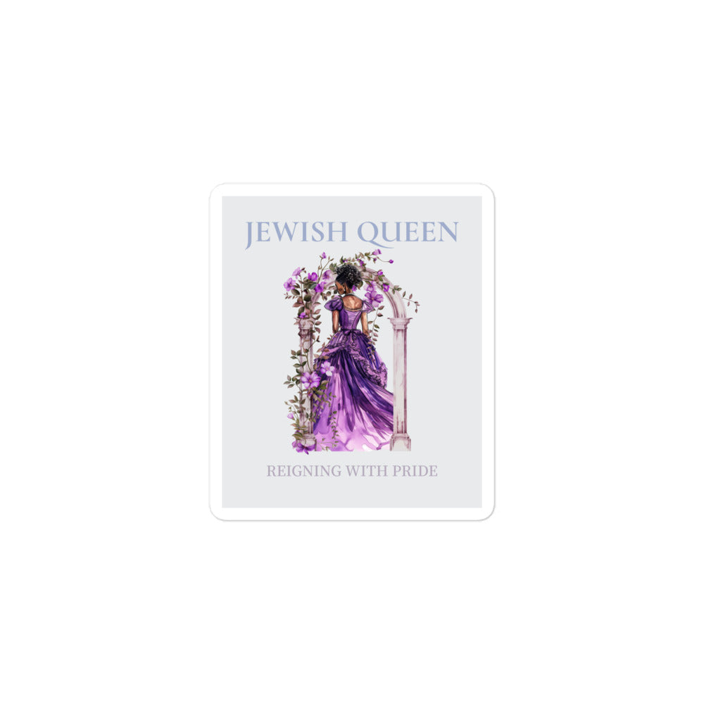 Jewish Queen | Kiss Cut Sticker Jouparty