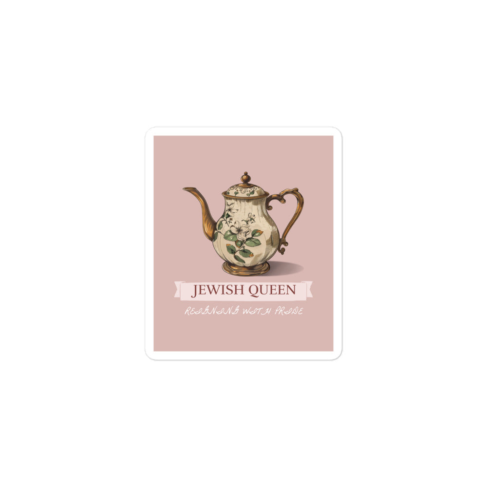 Jewish Queen | Kiss Cut Sticker Jouparty