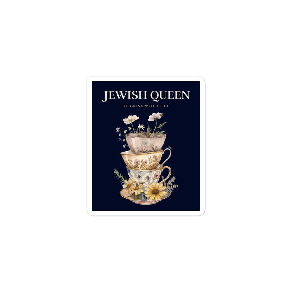 Jewish Queen | Kiss Cut Sticker Jouparty