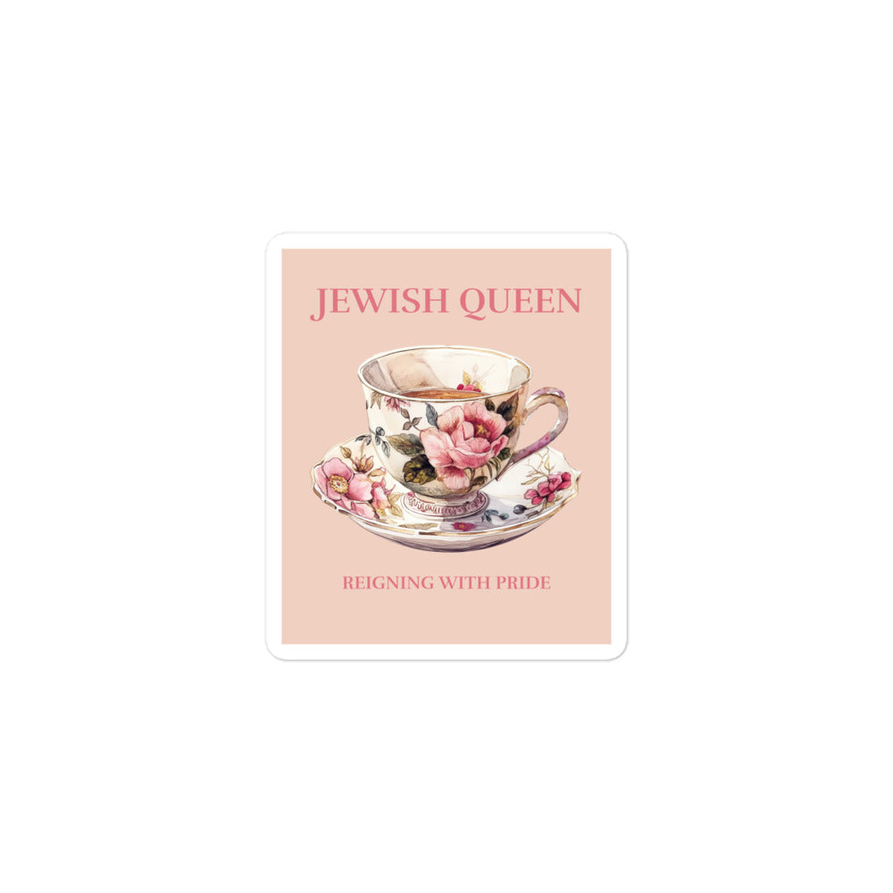 Jewish Queen | Kiss Cut Sticker Jouparty