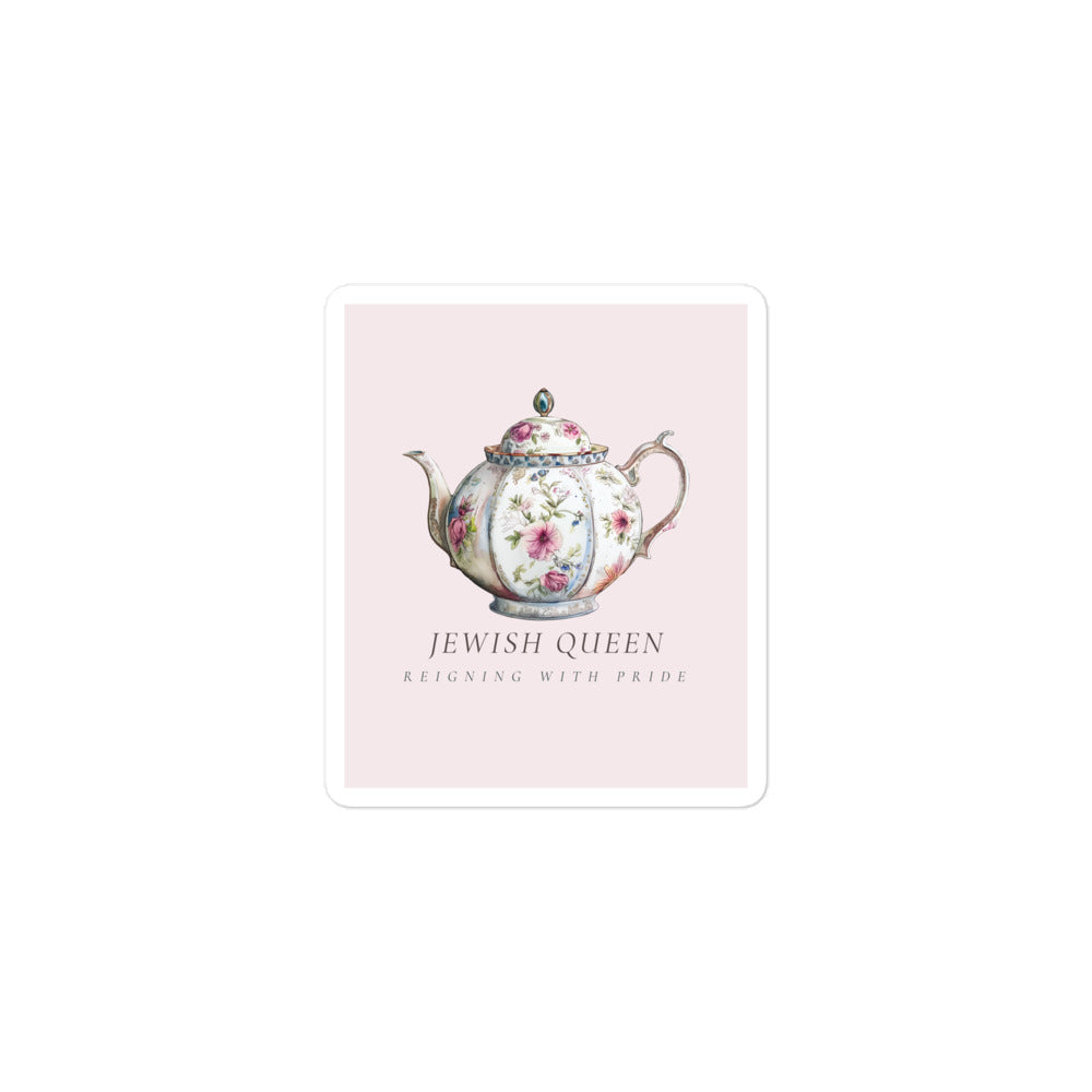 Jewish Queen | Kiss Cut Sticker Jouparty