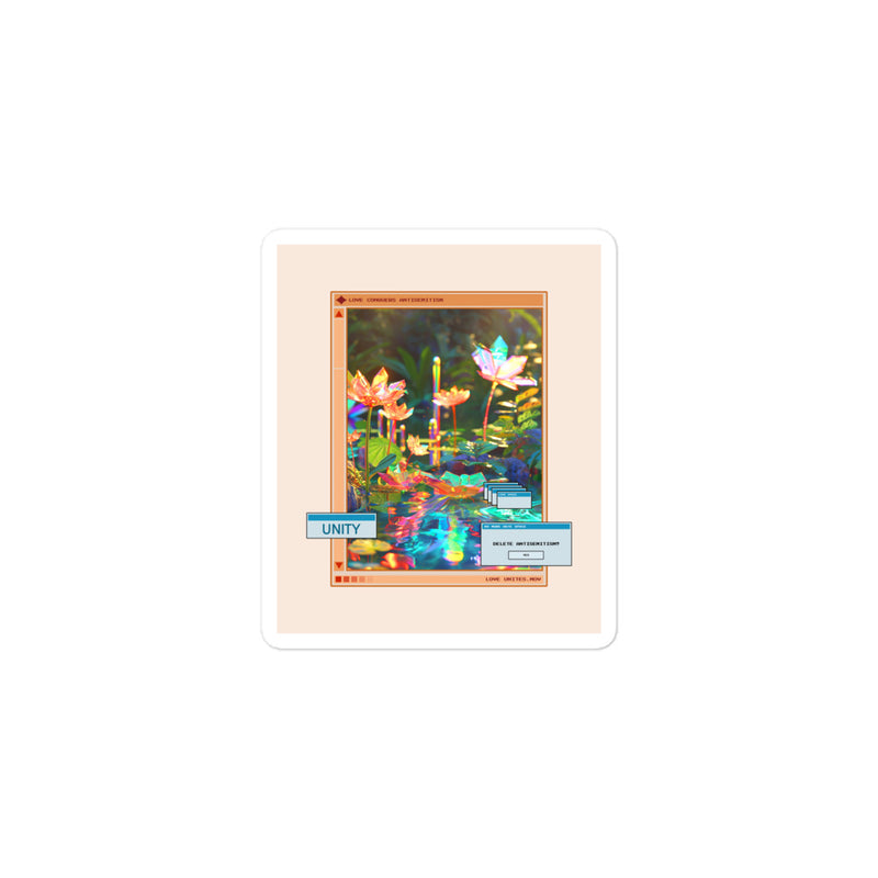 A Colorful Dream | Antisemitism | Kiss Cut Sticker