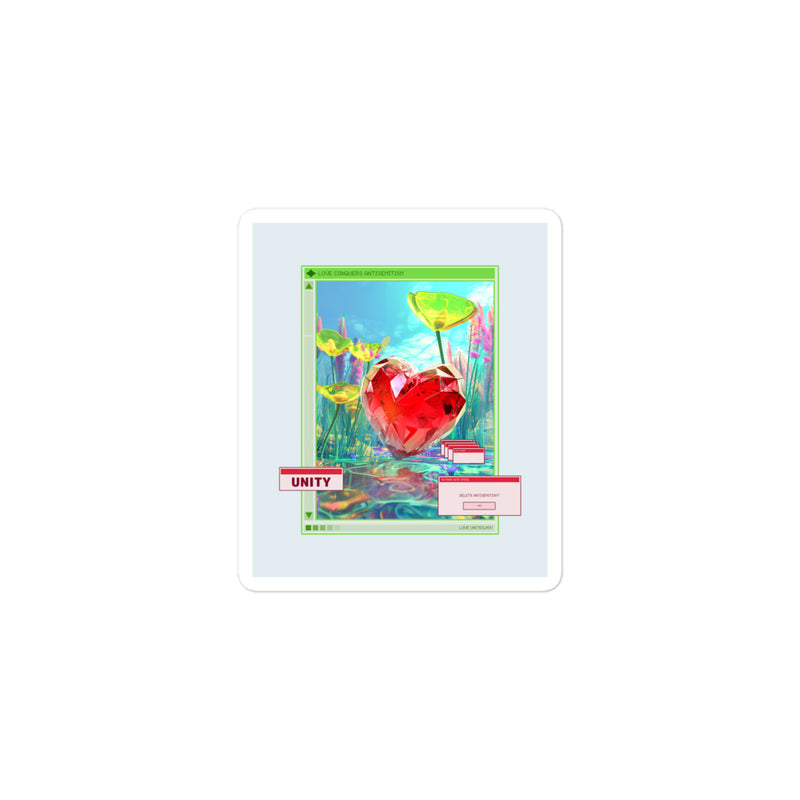 A Colorful Dream | Antisemitism | Kiss Cut Sticker