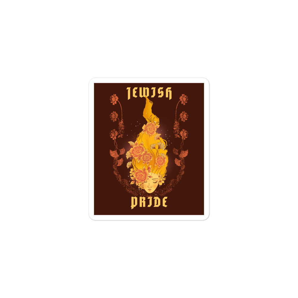 Jewish Beauty | Kiss Cut Sticker Jouparty