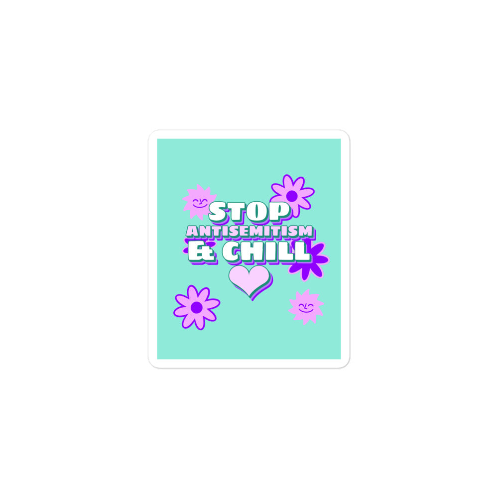 Chill Retro | Antisemitism | Kiss Cut Sticker