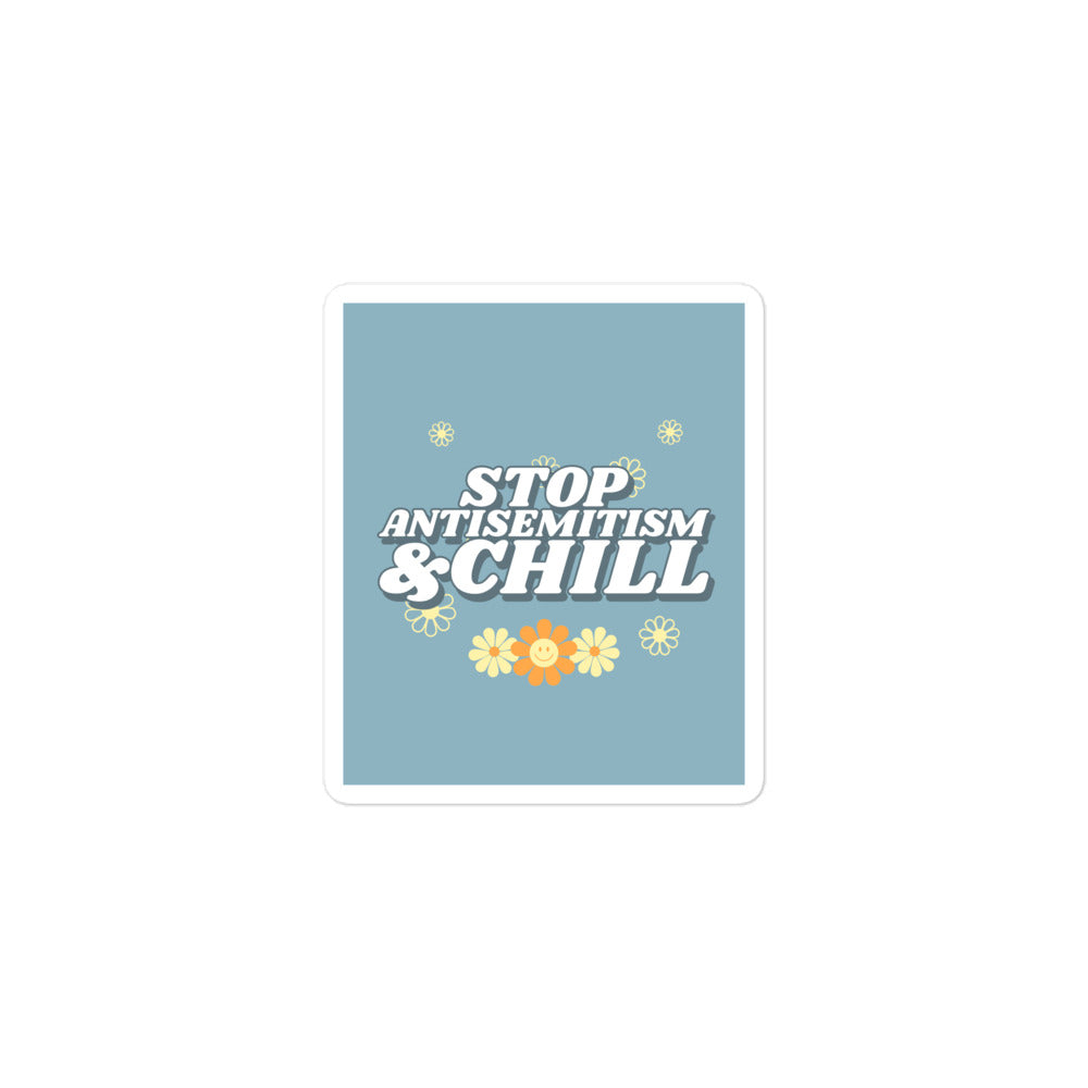 Chill Retro | Antisemitism | Kiss Cut Sticker